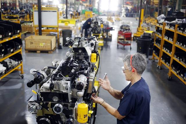 US industrial output growth picks up steam in November