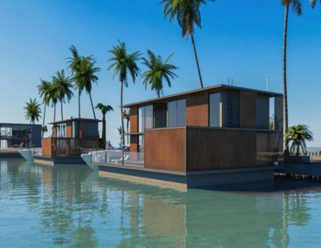Admares delivers water homes dock in Dubai