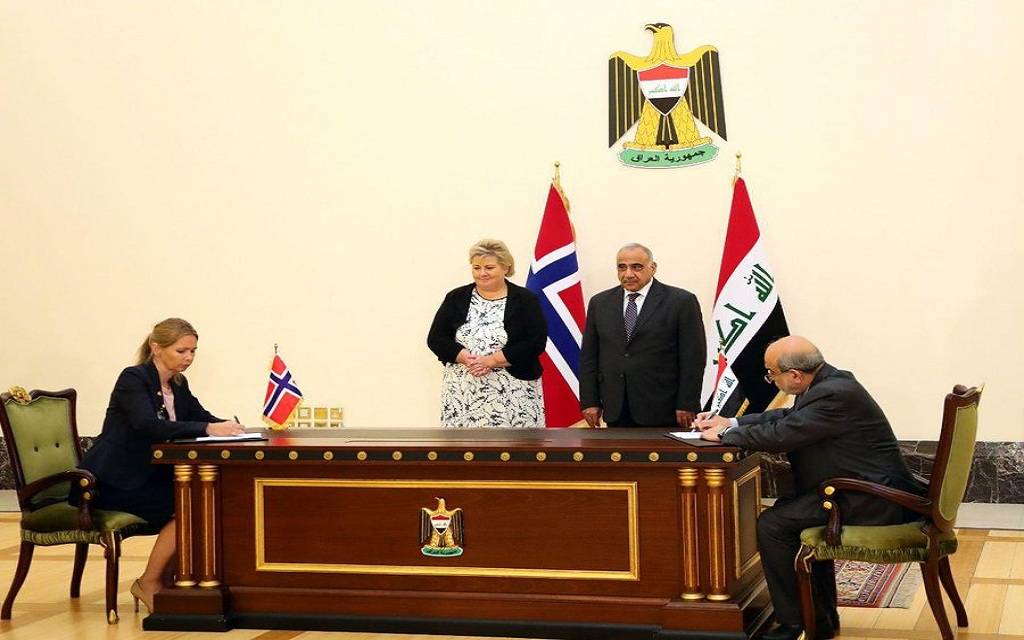  Iraq and Norway sign oil-for-development agreement 1024
