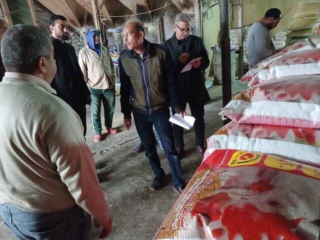 حملات رقابية على الأعلاف في مصر