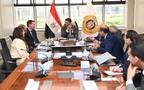 خالد هاشم وزير الصناعة مع سيباستيان ريز الرئيس التنفيذي لشركة شنايدر إلكتريك لمنطقة شمال إفريقيا والمشرق العربي