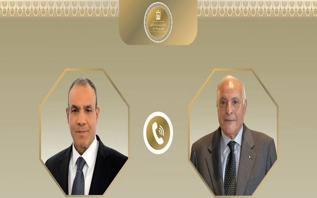 بدر عبد العاطي وزير الخارجية والتعاون الدولي والمصريين بالخارج مع أحمد عطاف وزير الشئون الخارجية والجالية الوطنية بالخارج بالجمهورية الجزائرية