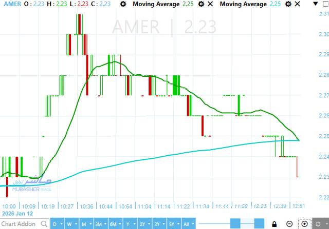 سهم عامر جروب