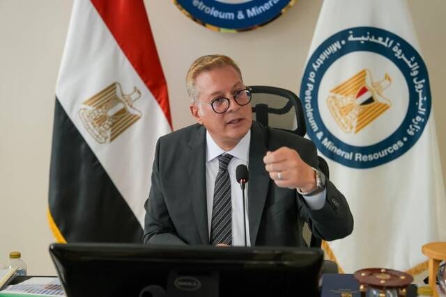 كريم بدوي أثناء اللقاء