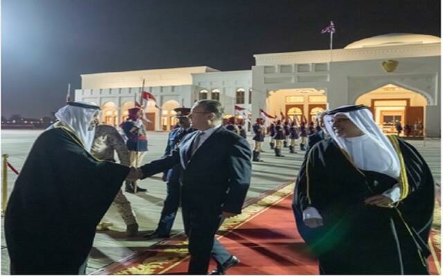 الأمير سلمان بن حمد آل خليفة ولي العهد البحرين رئيس مجلس الوزراء مع رئيس الحكومة البريطانية كير ستارمر