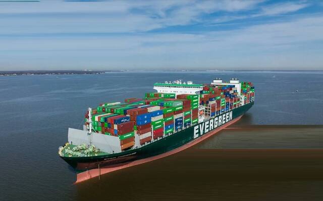 إضافة خدمة الشحن "ARPG" التابعة لشركة " Evergreen " إلى ميناء الملك عبدالعزيز بالدمام