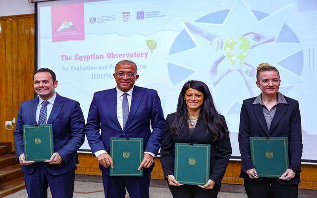 بروتوكول تعاون بين التخطيط ومركز المعلومات لتأسيس المرصد المصري لصنع السياسات