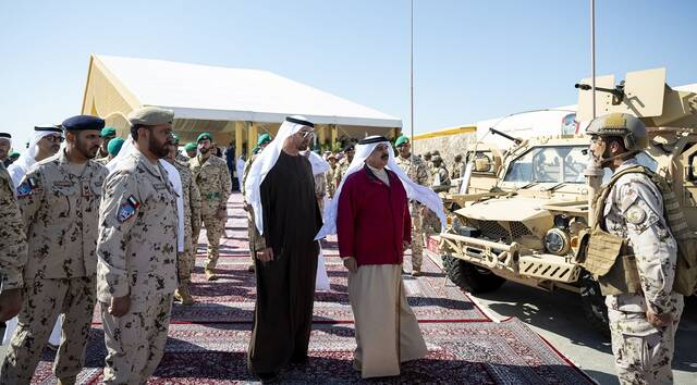 جانب من التدريب