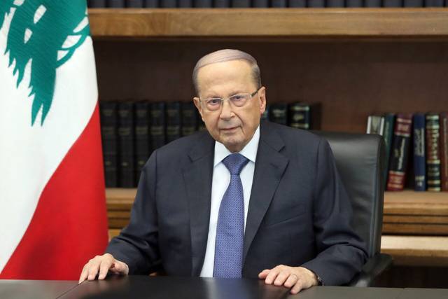 الرئيس اللبناني يوجه خطاباً هاماً إلى الشعب