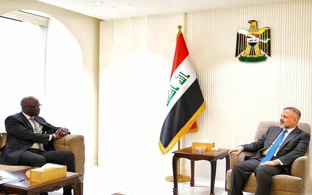 نائب رئيس مجلس الوزراء وزير التخطيط بالعراق يستقبل نائب رئيس البنك الدولي