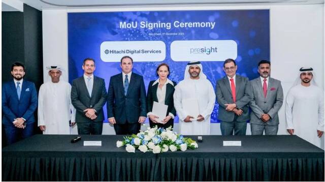 "بريسايت" الإماراتية و"هيتاشي" تستكشفان التعاون في المدن الذكية