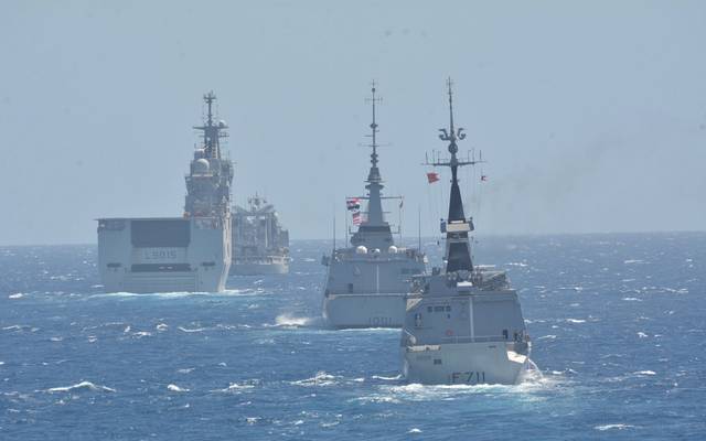 بدء فعاليات التدريب البحري المشترك المصري السعودي"مرجان - 16"