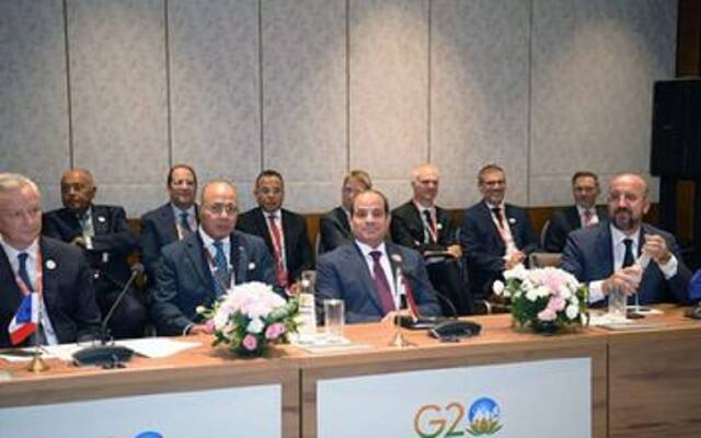 الرئيس المصري عبد الفتاح السيسي