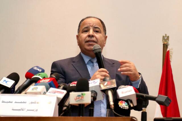 وزير المالية المصري الدكتور محمد معيط - أرشيفية