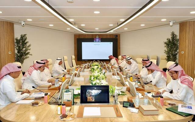جانب من اجتماع مجلس إدارة- صندوق التنمية الزراعية