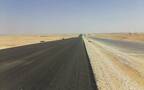 تنفيذ الطرق بأرض المشروع