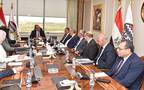 اجتماع محمد شيمي وزير قطاع الأعمال العام في مصر مع رؤساء الشركات القابضة التابعة للوزارة