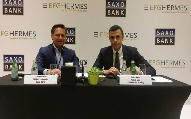 EFG-Hermes in strategic tie-up with Saxo Bank