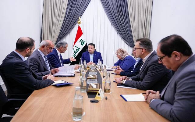 رئيس مجلس الوزراء محمد شياع السوداني يترأس اجتماعاً خاصاً بالقطاع النفطي