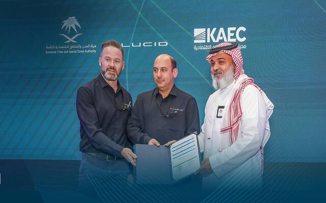 منح "لوسد" ترخيصاً لتشغيل مصنع السيارات الكهربائية في السعودية