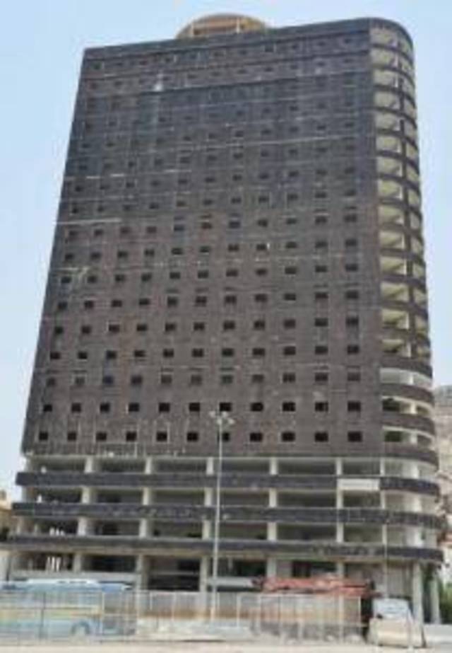 400 مليون تعطل إزالة برج سكني لمشروع توسعة مدخل الجمرات