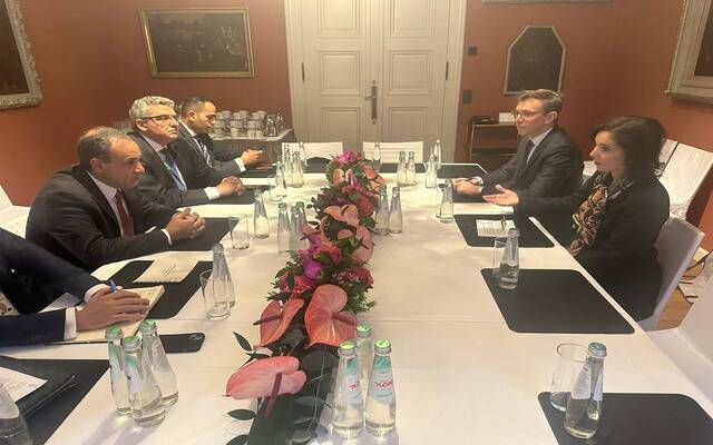 بدر عبدالعاطي وزير الخارجية والهجرة المصري وحاجة لحبيب المفوضة الأوروبية لإدارة الأزمات