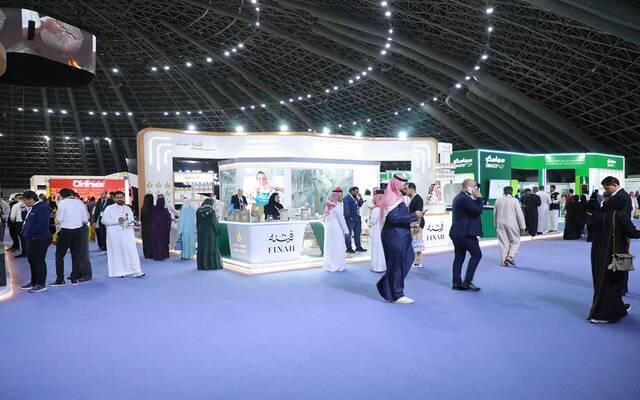 جانب من مشاركة شركة المطاحن العربية في معرض هوريكا جدة 2024 بعلامتها التجارية فينه