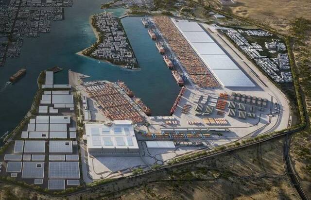 ميناء نيوم يفتح أبوابه أمام قطاع الأعمال في "أوكساچون"