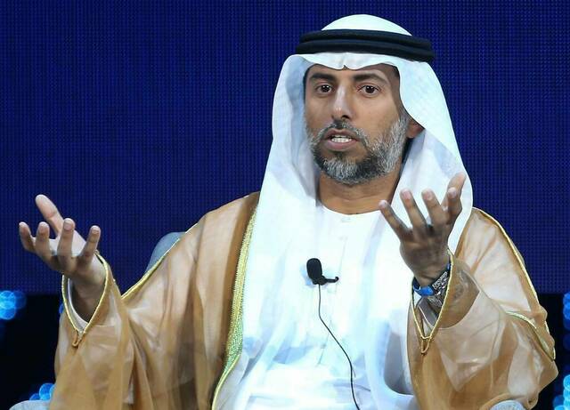 سهيل المزروعي وزير الطاقة والبنية التحتية الإماراتي