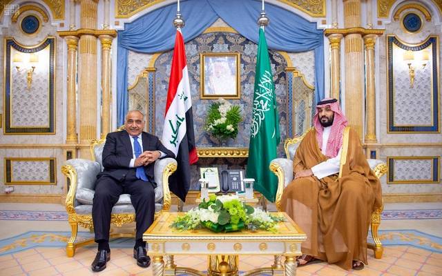ولي العهد السعودي يبحث مستجدات الأوضاع مع رئيس وزراء العراق