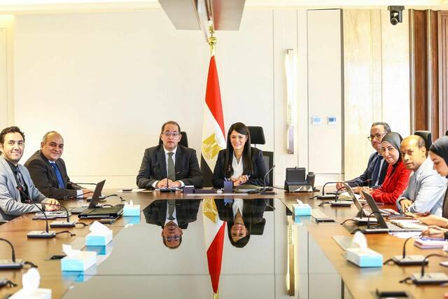 جانب من اجتماع الوزيرين