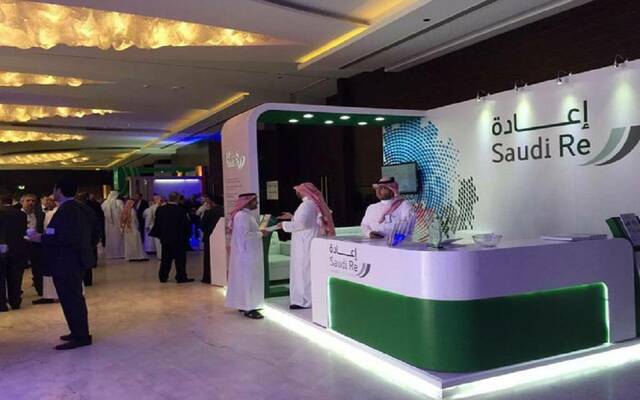 جناح الشركة السعودية لإعادة التأمين "الإعادة السعودية" بإحدى الفعاليات