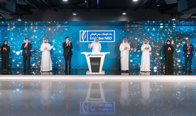 Emirates NBD lists $750m on Nasdaq Dubai