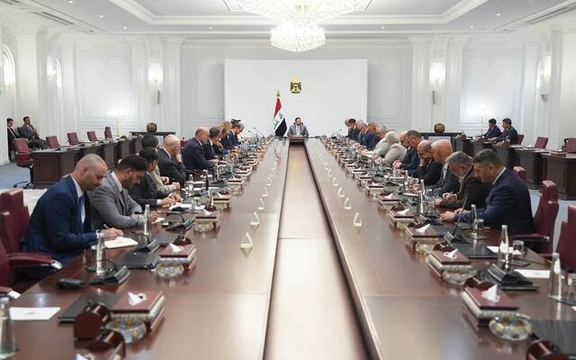 رئيس الوزراء يترأس اجتماعاً مشتركاً يتعلق بمشروع أنبوب النفط الاستراتيجي (البصرة- حديثة- فيشخابور) و(حديثة- بانياس)