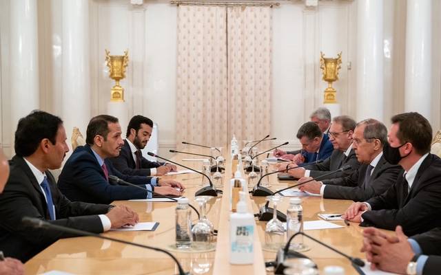 وزيرا خارجية قطر وروسيا يناقشان علاقات التعاون الثنائية والتطورات في أفغانستان