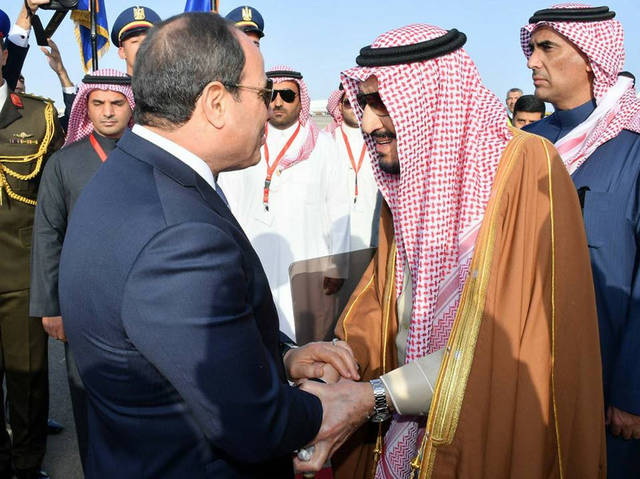 العاهل السعودي والرئيس المصري يبحثان إنشاء مجلس للدول العربية والأفريقية
