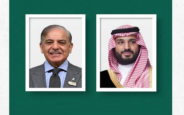 ولي العهد السعودي ورئيس وزراء باكستان