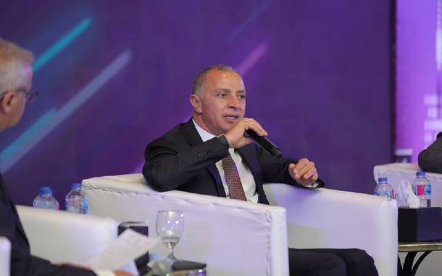 أحمد السويدي العضو المنتدب لمجموعة السويدي إلكتريك خلال فعاليات ملتقى بناة مصر