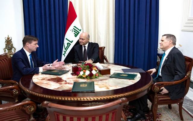 The President of Iraq receives the US Deputy Secretary of State