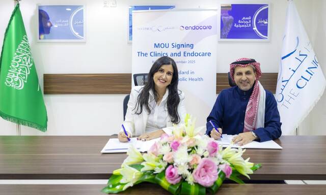 Leyla Azizova, Founder and CEO of Endocare, and Tariq Alshenaifi, Medical Director and Chairman of The Clinics