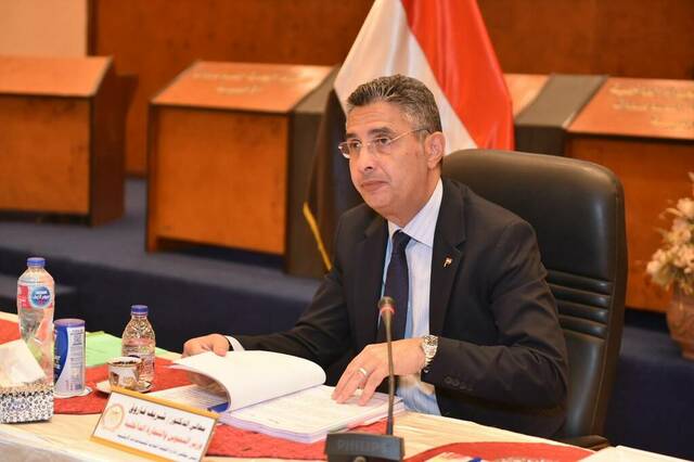 وزير التموين والتجارة الداخلية المصري الدكتور شريف فاروق