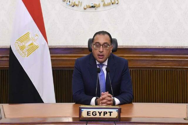 الدكتور مصطفى مدبولي رئيس مجلس الوزراء المصري