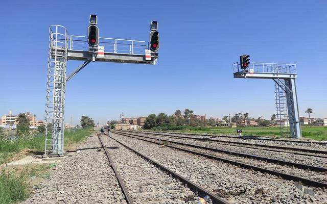النقل المصرية: دخول برج مطاي لإشارات السكك الحديدية الخدمة