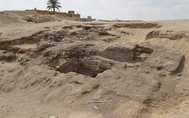 الاكتشافات الأثرية في سقارة