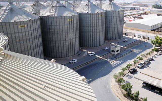 خط تعبئة الدقيق بالشركة