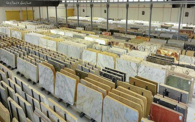 مستودع تابع لشركة مصنع تصميم الرخام "ماربل ديزاين" - أرشيفية