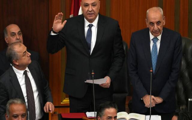 الرئيس اللبناني العماد جوزيف عون