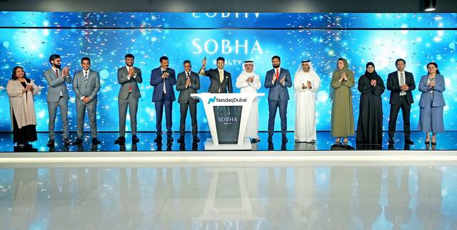 Sobha Realty lists 5-year Sukuk on Nasdaq Dubai