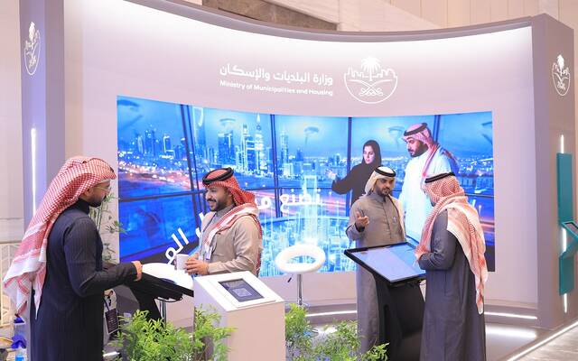 جناح وزارة البلديات والإسكان بإحدى الفعاليات