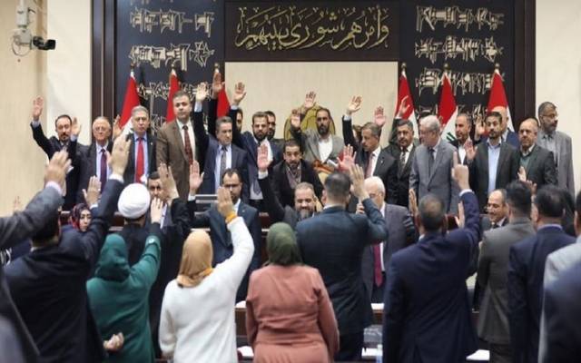 The Iraqi parliament votes on the election law